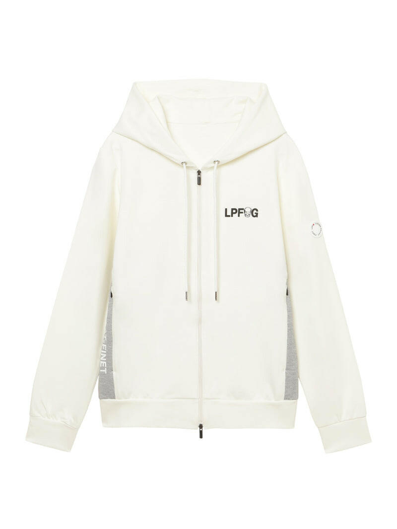 LUCIEN PELLAT-FINET LPFG WOMENS LPFGロゴフードジップジャケット