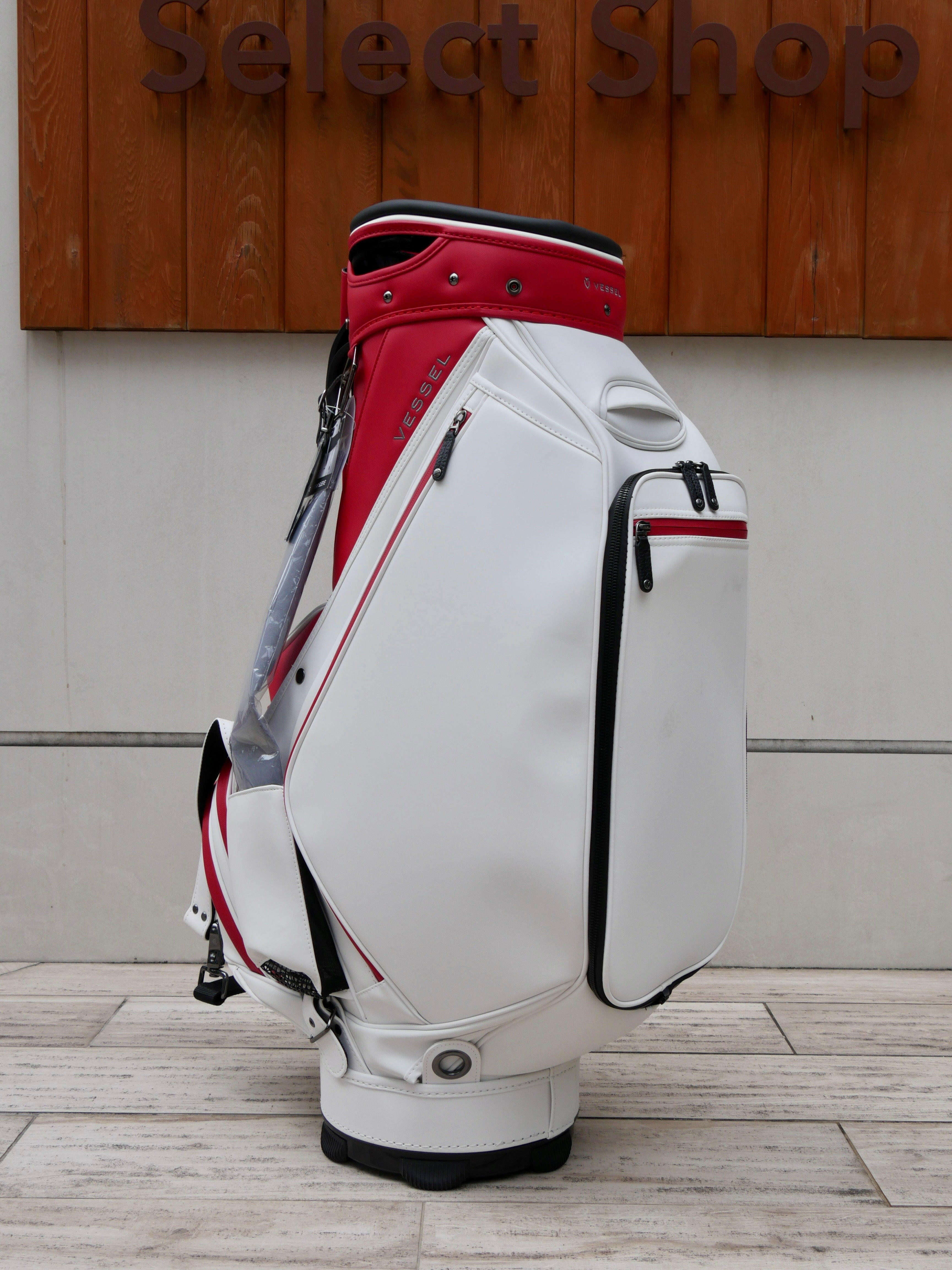 VESSEL×Double Eagle Limited PRIME Staff Bag White×Red