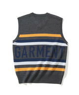 HORN GARMENT MENS Maple Score Knit Vest