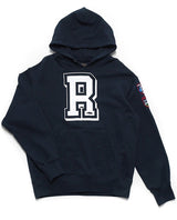 rough&swell MEN BIG R HOODIE