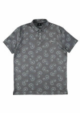 1PIU1UGUALE3 MENS SS POLO PAISLEY