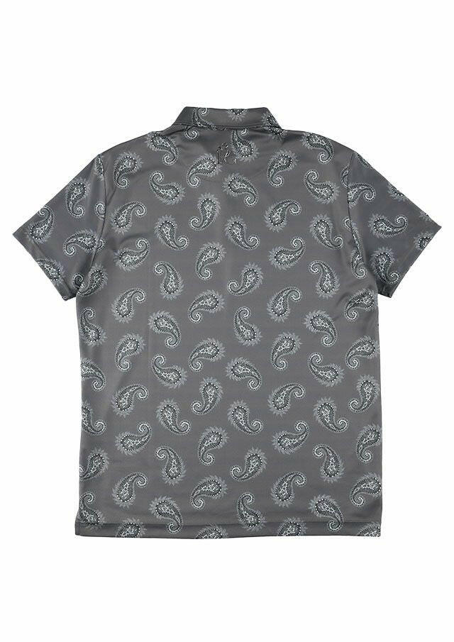 1PIU1UGUALE3 MENS SS POLO PAISLEY