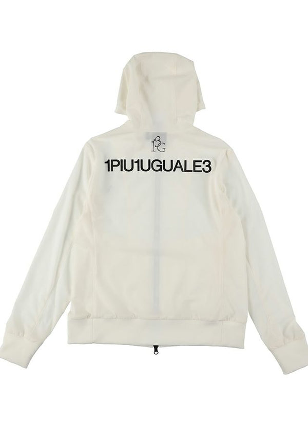 1PIU1UGUALE3 WOMENS NECK ZIP PARKER