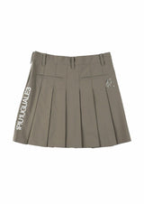 1PIU1UGUALE3 WOMENS PLEATS SKIRT