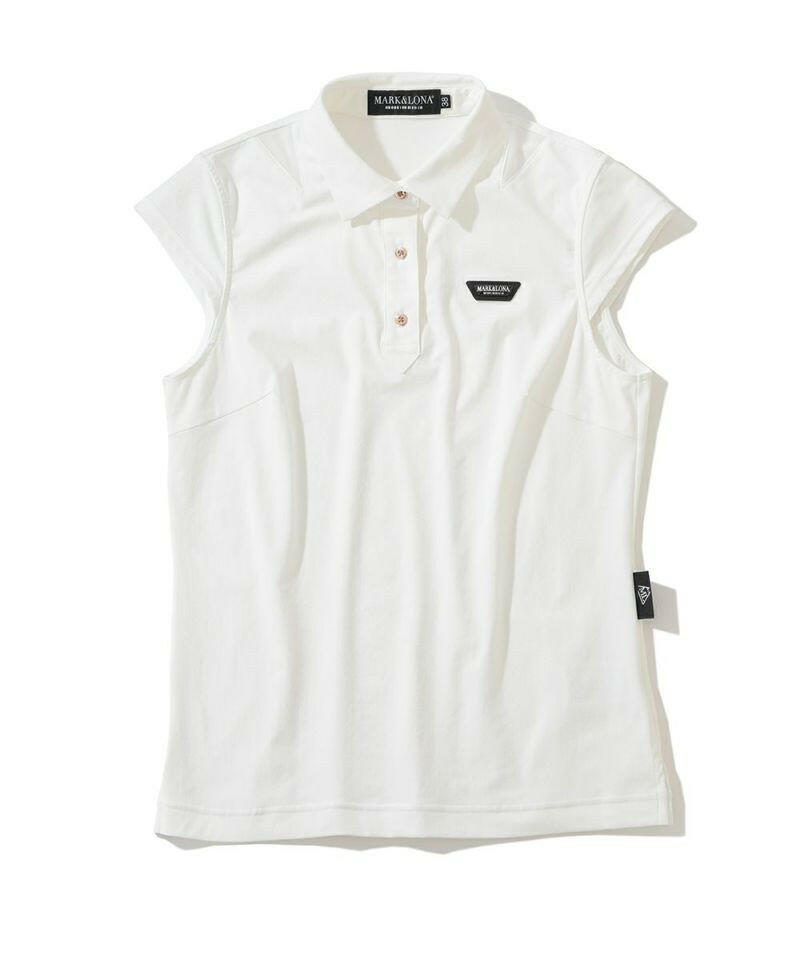 MARK&LONA WOMENS CD10-SCPL Sleeveless Polo Shirt