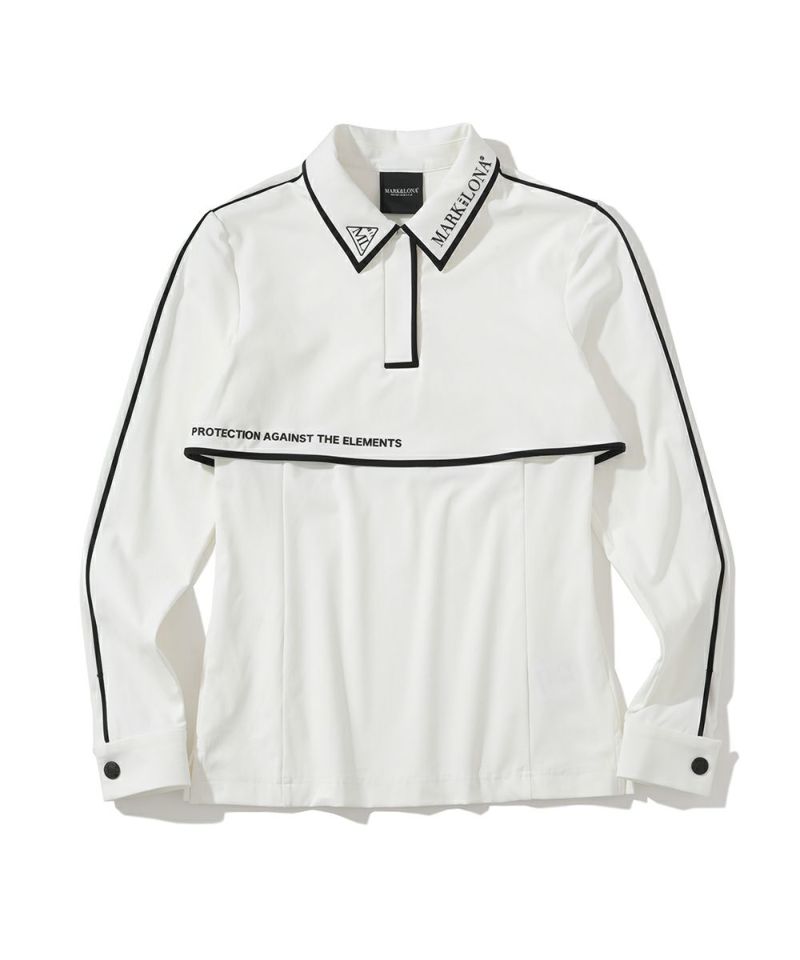 MARK&LONA Women Long-Sleeved Polo