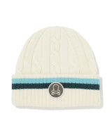 MARK&LONA Men Ever Striped Cable Knit Beanie