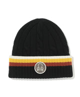 MARK&LONA Men Ever Striped Cable Knit Beanie