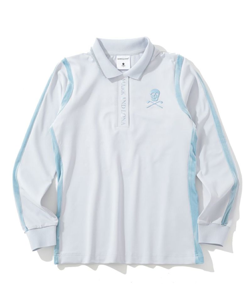 MARK&LONA WOMENS Velocity Long-Sleeve Polo