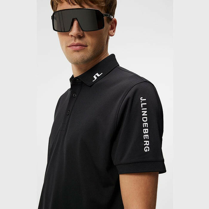 J.LINDEBERG MENS Tour Tech Slim Fit Polo