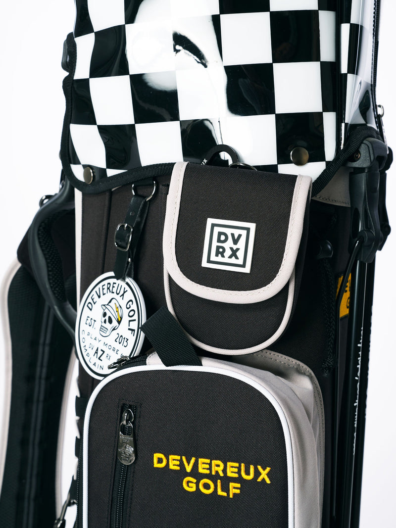 DEVEREUX GOLF Skull Checker Caddie Bag