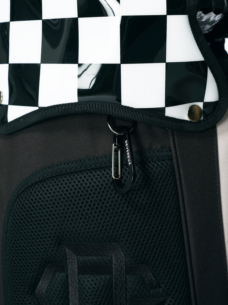 DEVEREUX GOLF Skull Checker Caddie Bag