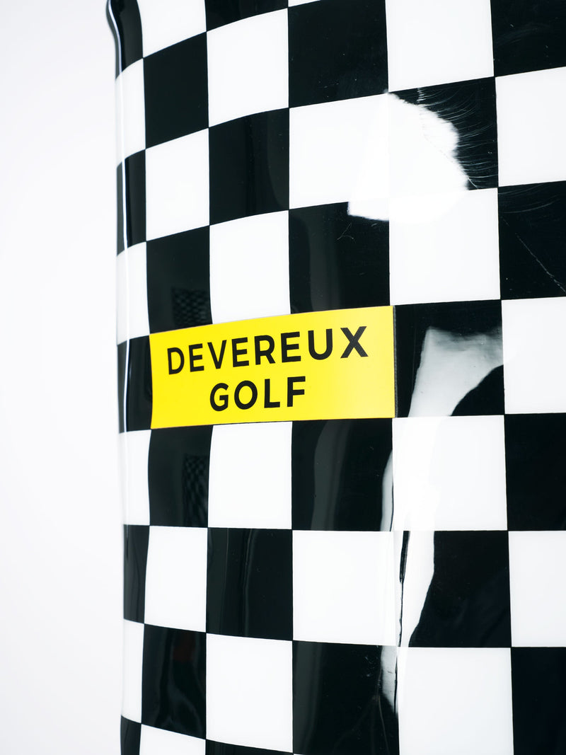 DEVEREUX GOLF Skull Checker Caddie Bag