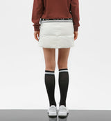 CPG GOLF WOMENS Down skirt side knit with matching belt