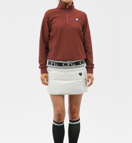 CPG GOLF WOMENS Down skirt side knit with matching belt