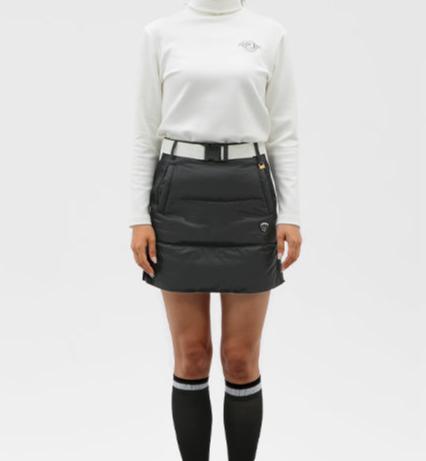 CPG GOLF WOMENS Down skirt side knit with matching belt