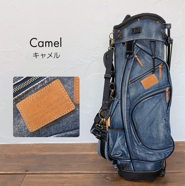 Lahella golf Washed denim caddie bag