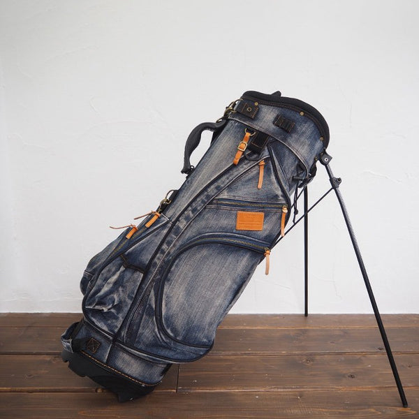 Lahella golf Washed denim caddie bag