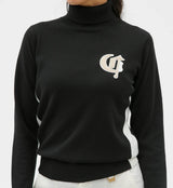 CPG GOLF Women ﾀｲﾄｼﾙｴｯﾄﾊｲﾈｯｸﾆｯﾄ