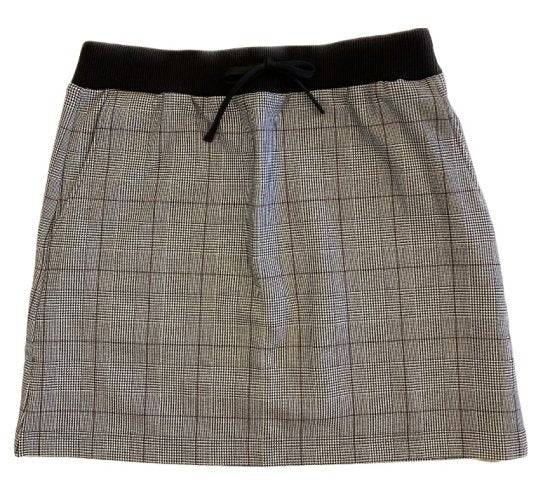 KIWI&CO. Lady's Brushed Lining Check Skirt