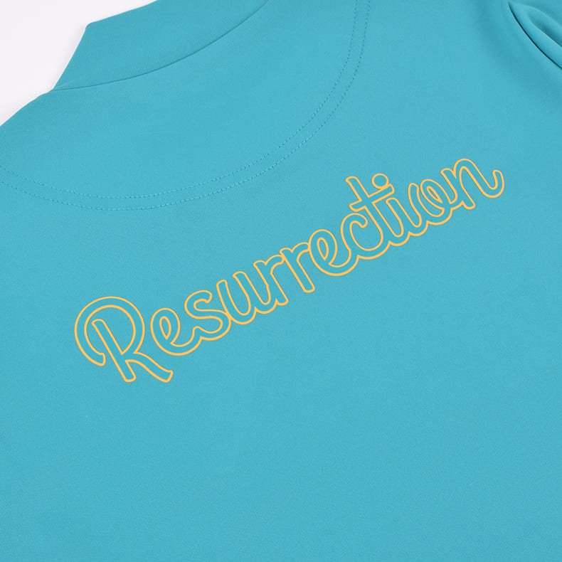 Resurrection WOMENS LS Logo High Neck Shirt