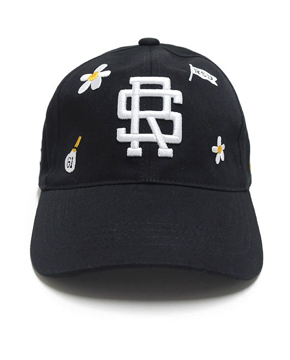 rough&swell MEN FLOWER CAP W.