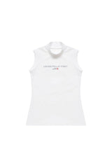 LUCIEN PELLAT-FINET LPFG WOMENS sleeveless mock neck shirt