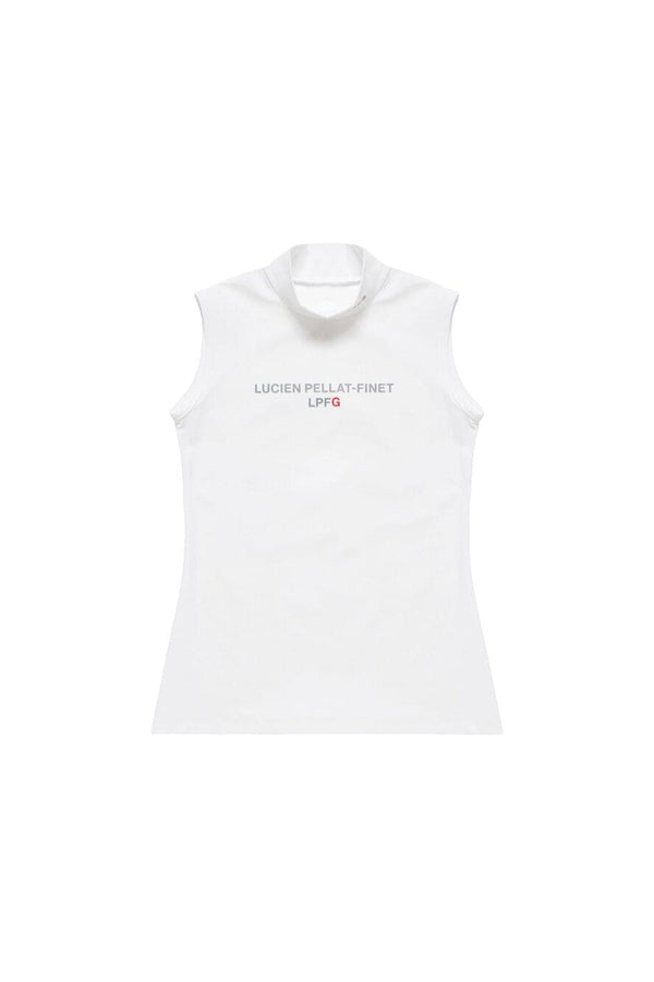 LUCIEN PELLAT-FINET LPFG WOMENS sleeveless mock neck shirt