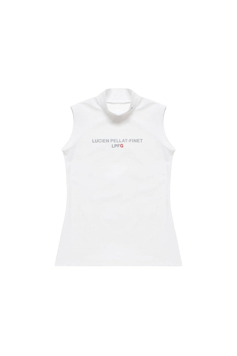 LUCIEN PELLAT-FINET LPFG WOMENS sleeveless mock neck shirt