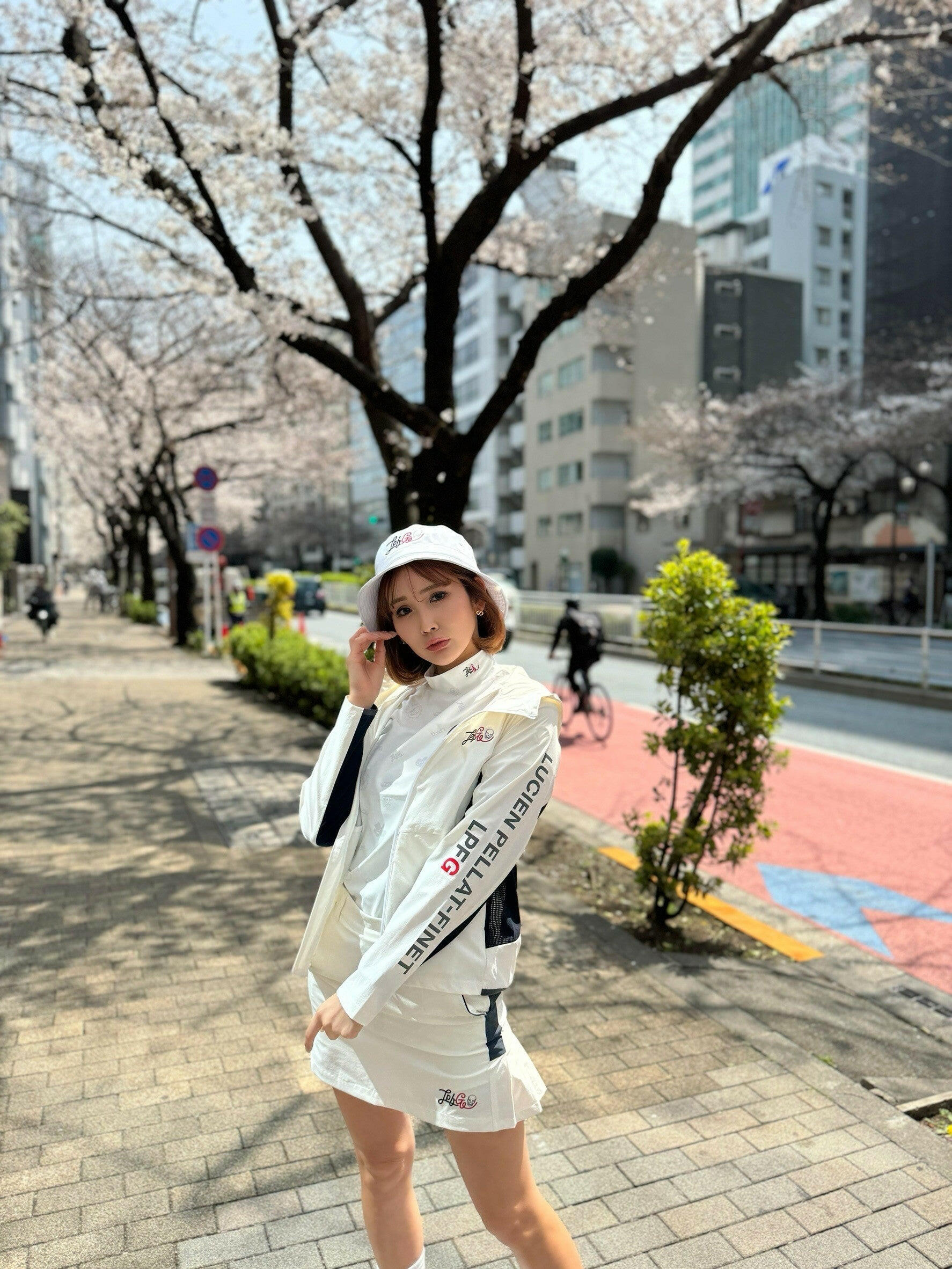 lucien pellat-finet WOMENS LPFG WINDﾌｰﾄﾞｼﾞｯﾌﾟｼﾞｬｹｯﾄ