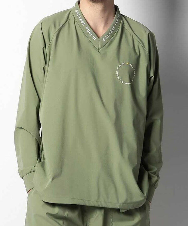 SALVAGE PUBLIC MEN Ka'ala V-Neck Pullover