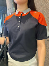 HERG1 WOMENS M&M Knit Polo