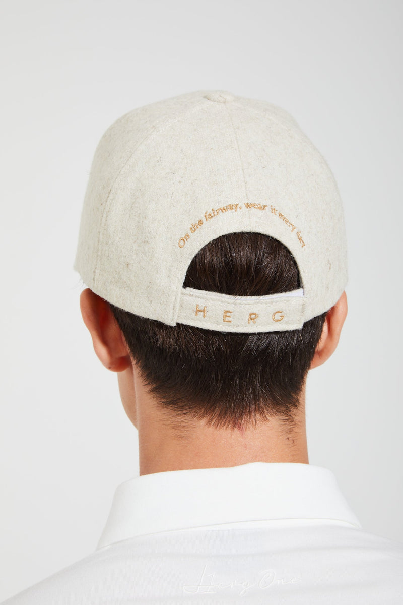 HERG1 MEN WOOL/PE 6PANEL CAP