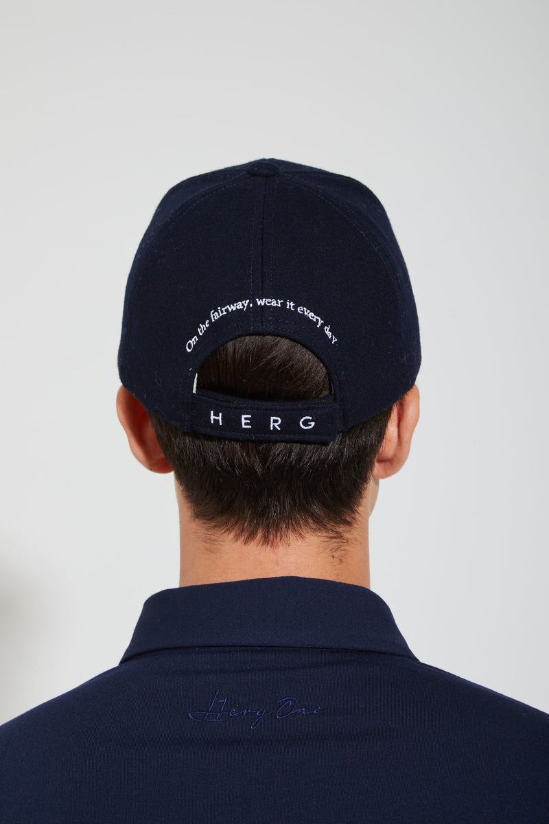 HERG1 MEN WOOL/PE 6PANEL CAP