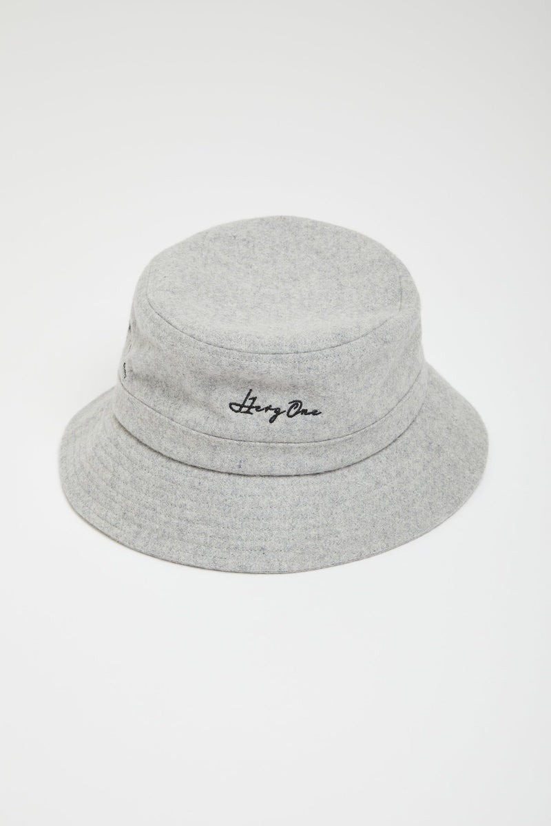 HERG1 MEN WOOL/PE BUCKET HAT