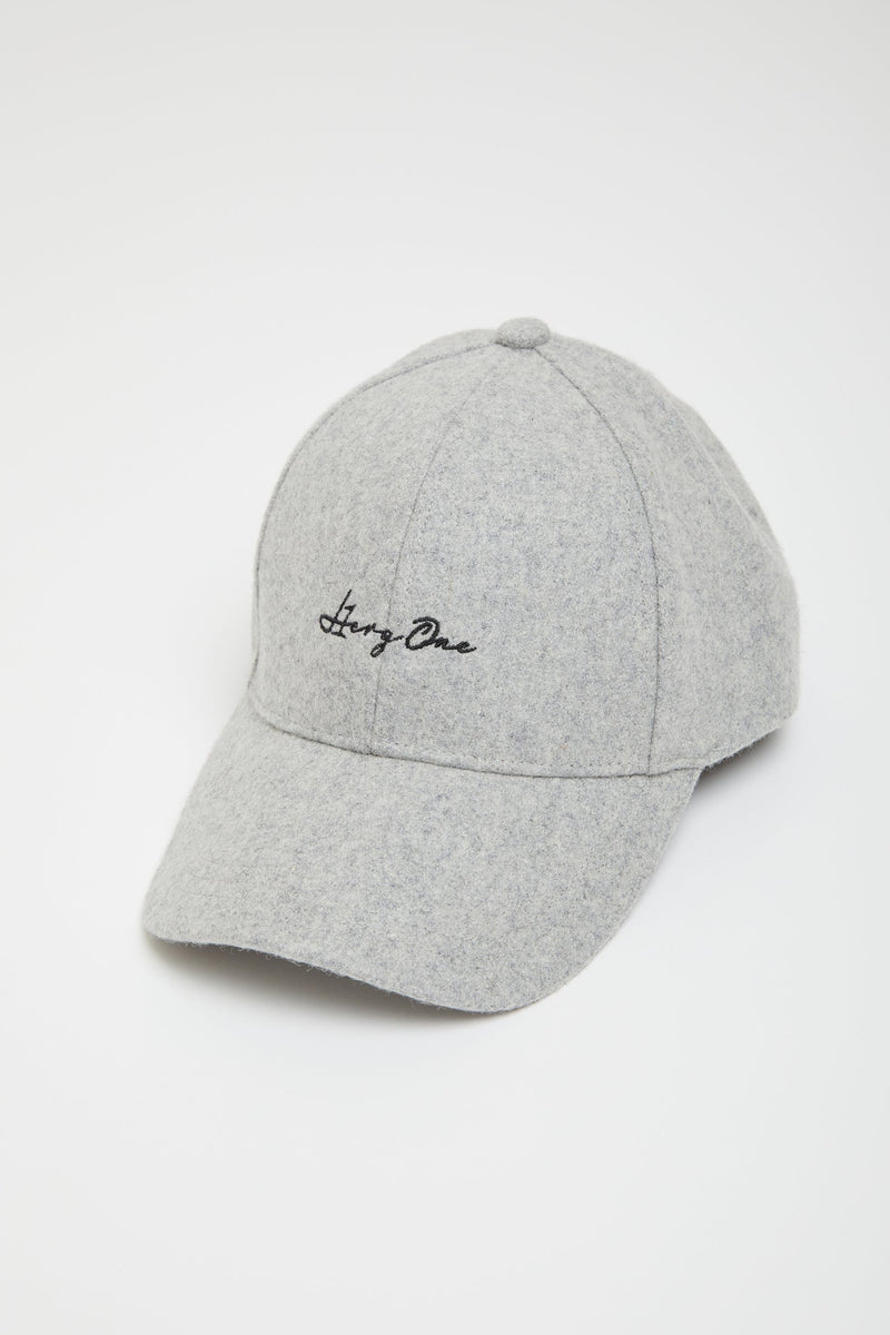 HERG1 MEN WOOL/PE 6PANEL CAP