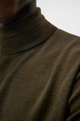 J.LINDEBERG MENS Lyd Merino Turtleneck Sweater