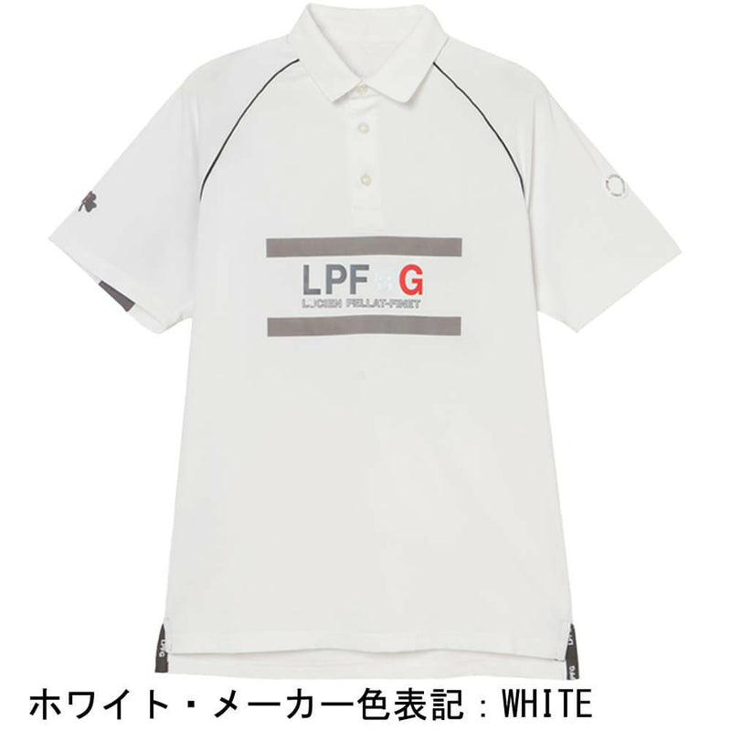 lucien pellat-finet MENS LPFG ﾗｸﾞﾗﾝｽﾘｰﾌﾞﾎﾟﾛｼｬﾂ S/S