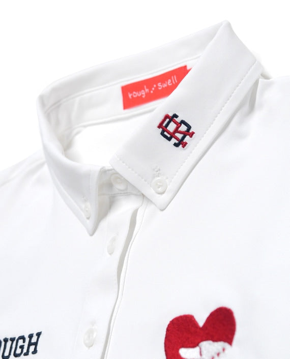 rough&swell WOMENS  HEARTY POLO L.S. W.