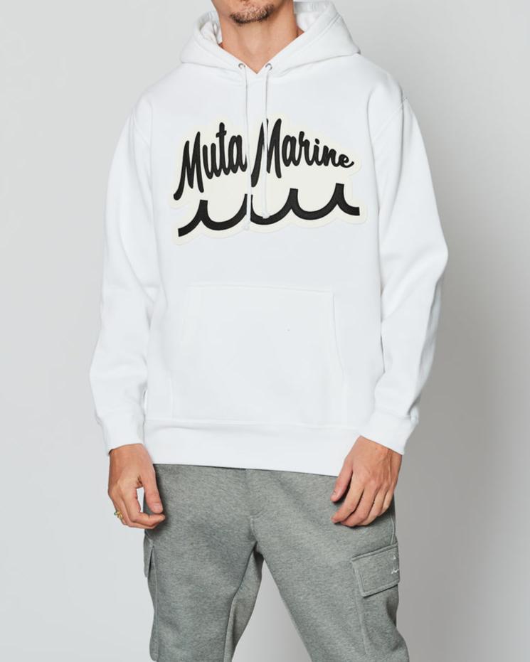 MUTA Men Script　Logo Hooded