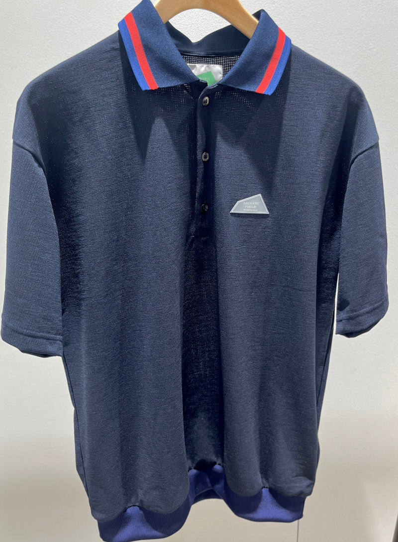 SALVAGE PUBLIC MEN Nu'uanu DOTMeSH Polo S/S