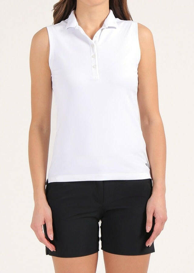 CHERVO WOMENS AGA Sleeveless POLO SHIRT