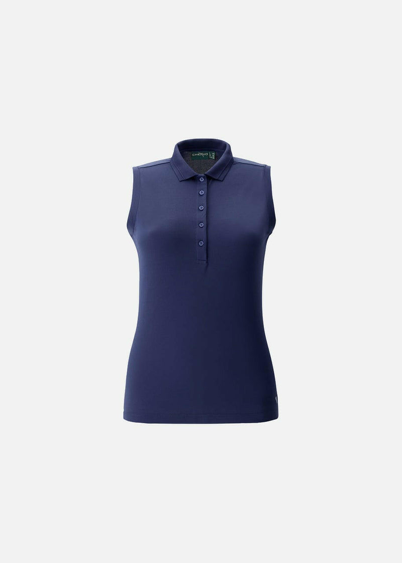 CHERVO WOMENS AGA Sleeveless POLO SHIRT