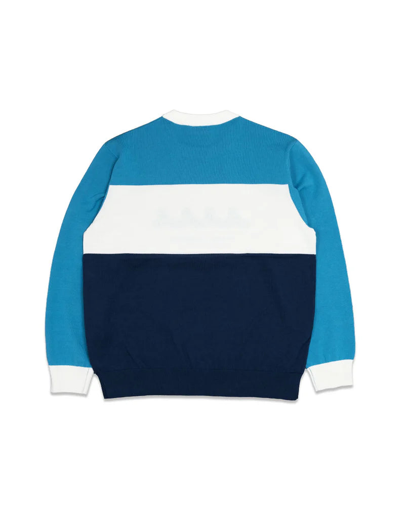 MUTA MEN Paneled Cotton Sweater