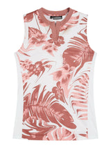 J.LINDEBERG WOMENS Meya Print Sleeveless Top