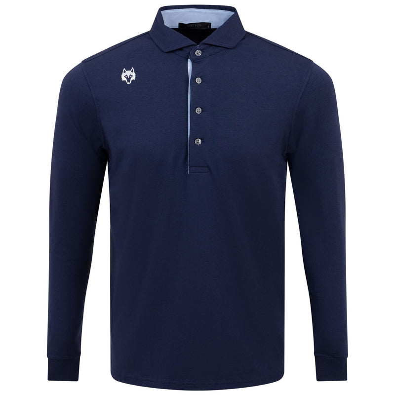 GREYSON MEN LONG SLEEVE POLO