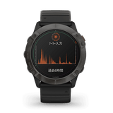 GARMIN fēnix 6X Pro Dual Power Ti Black DLC