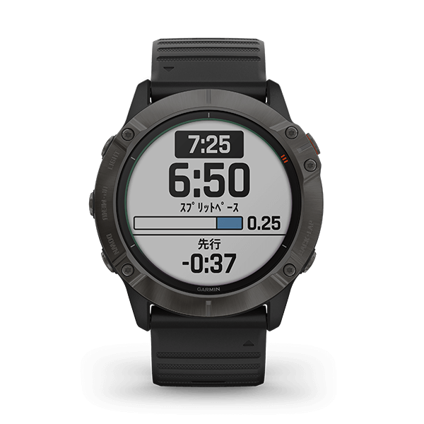 GARMIN fēnix 6X Pro Dual Power Ti Black DLC