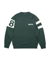 MUTA MENS Lettered Cotton Sweater