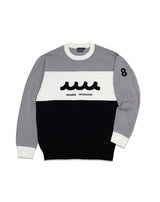 MUTA MEN Paneled Cotton Sweater